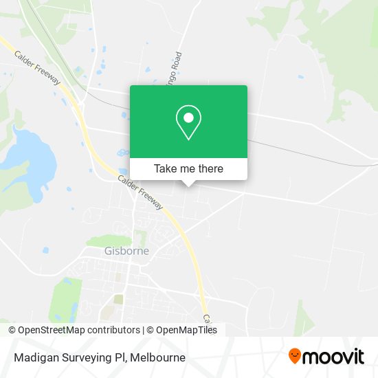 Madigan Surveying Pl map