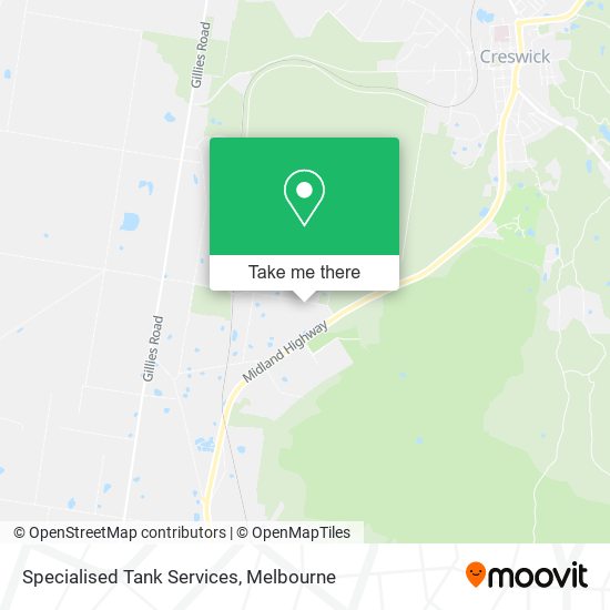 Specialised Tank Services map