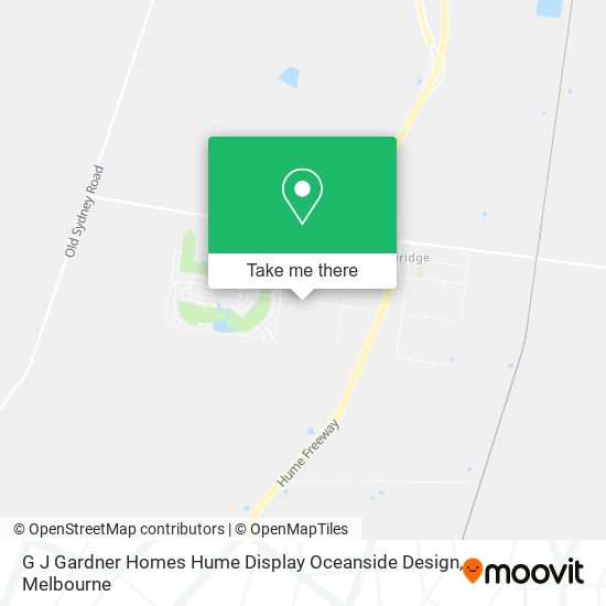 G J Gardner Homes Hume Display Oceanside Design map