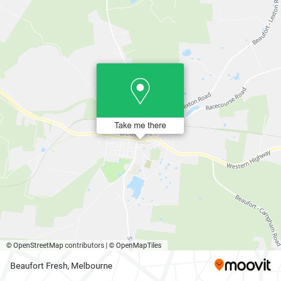 Beaufort Fresh map