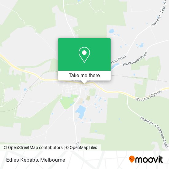 Edies Kebabs map