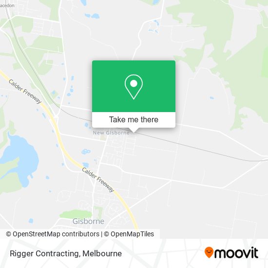 Rigger Contracting map