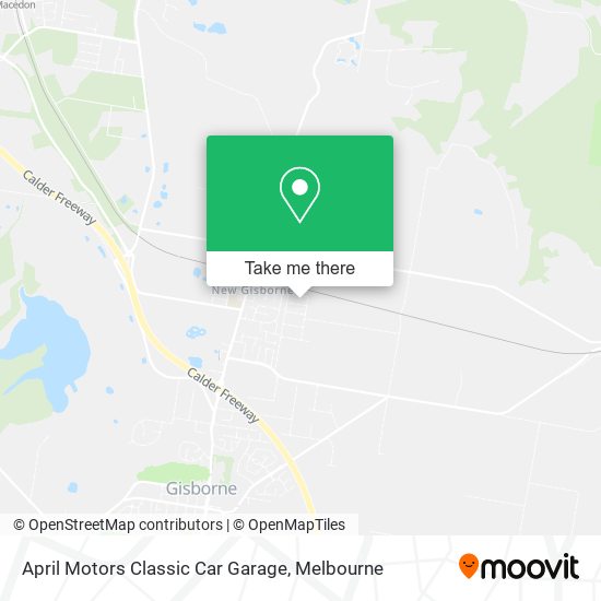 April Motors Classic Car Garage map