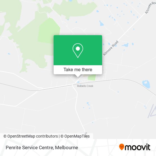 Penrite Service Centre map