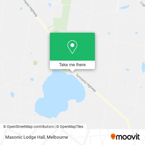 Masonic Lodge Hall map