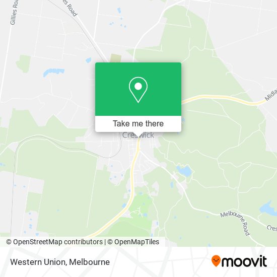 Western Union map