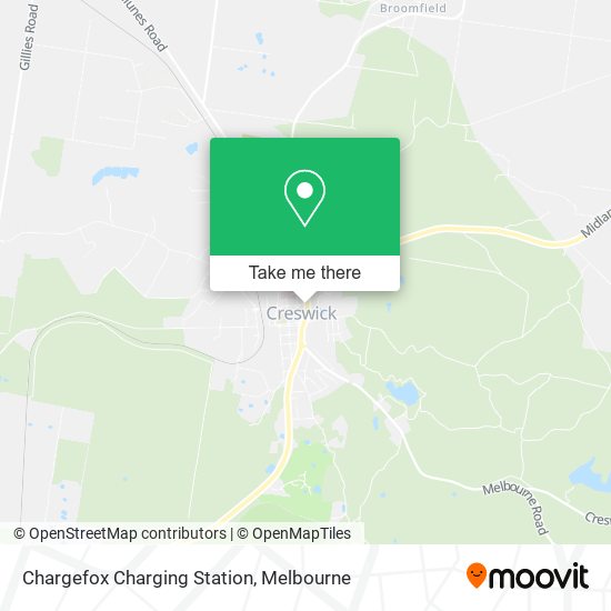 Chargefox Charging Station map