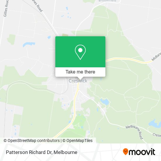 Patterson Richard Dr map