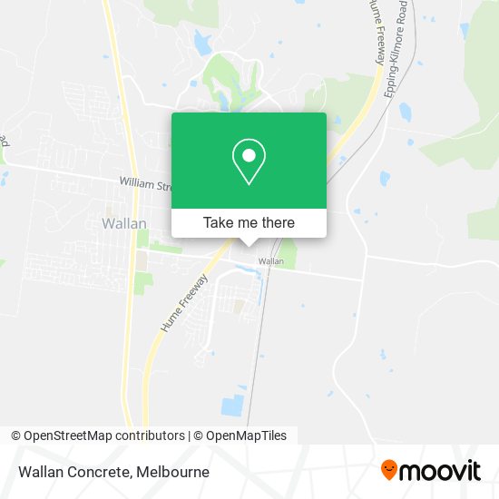 Wallan Concrete map
