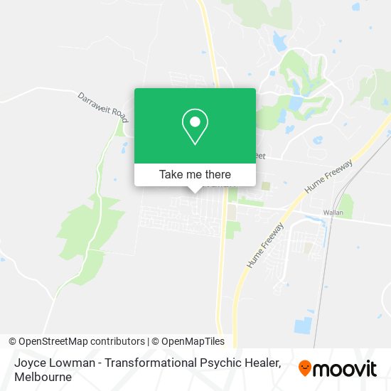 Joyce Lowman - Transformational Psychic Healer map