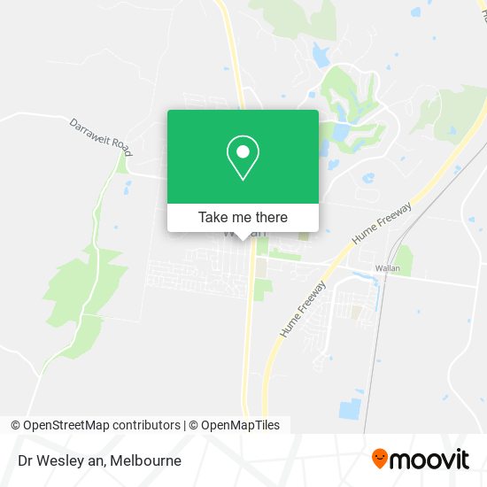 Dr Wesley an map