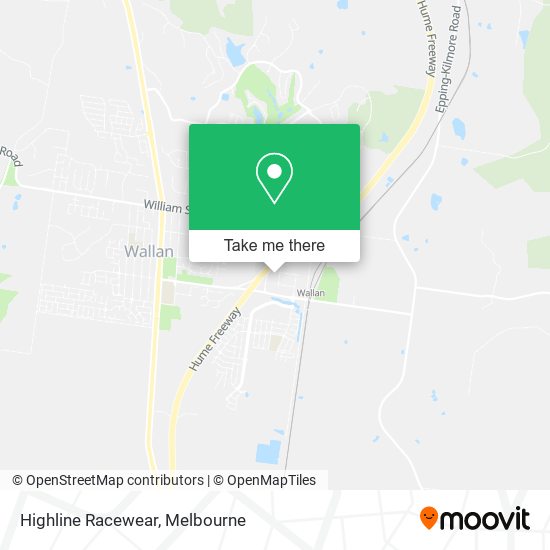 Highline Racewear map