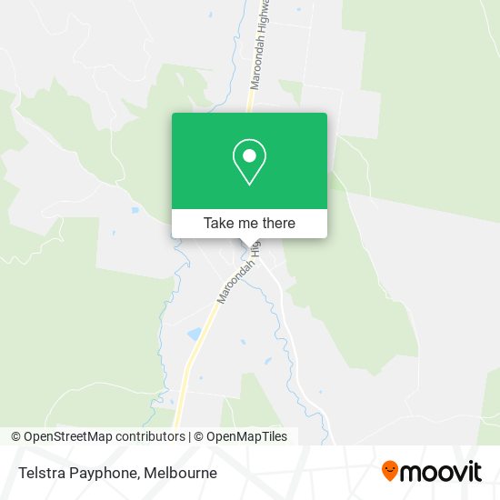 Telstra Payphone map