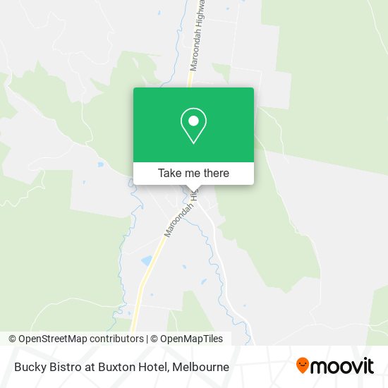 Bucky Bistro at Buxton Hotel map