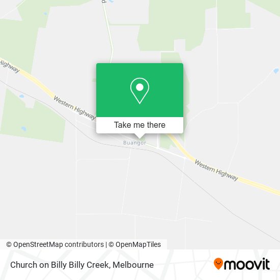 Church on Billy Billy Creek map