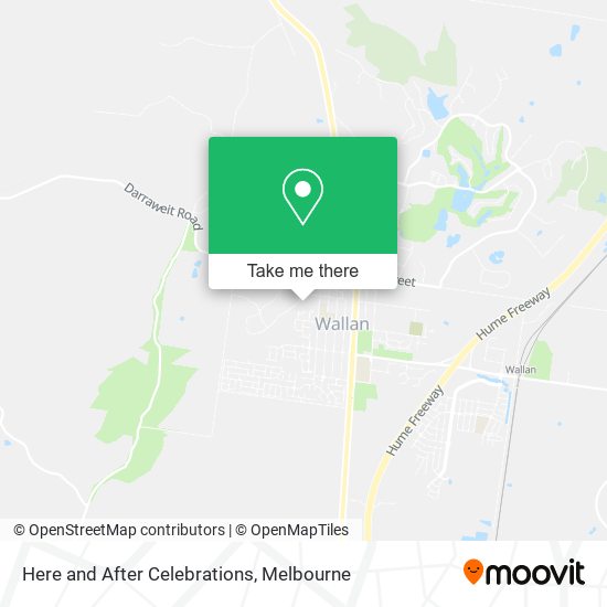 Here and After Celebrations map