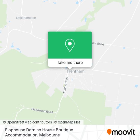 Flophouse Domino House Boutique Accommodation map