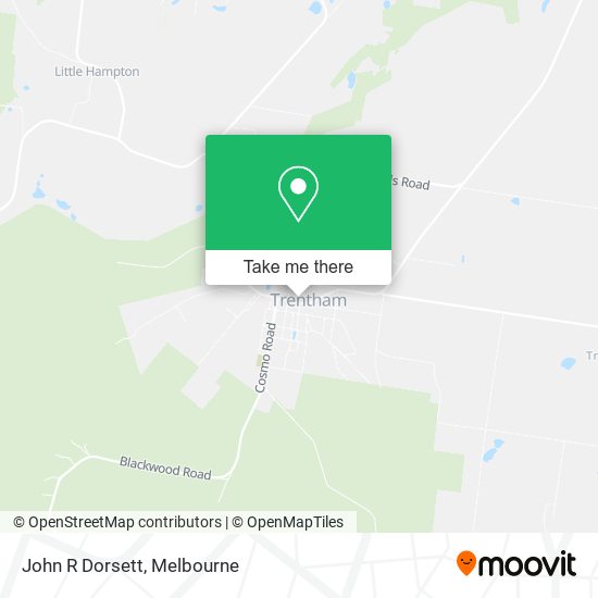 John R Dorsett map