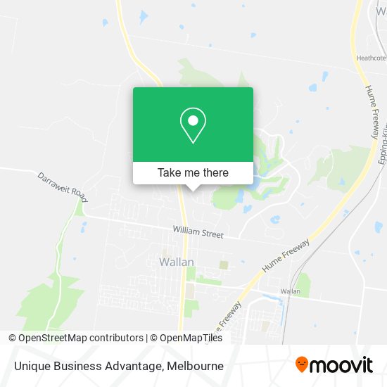 Unique Business Advantage map