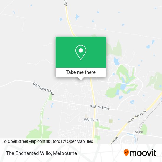 The Enchanted Willo map