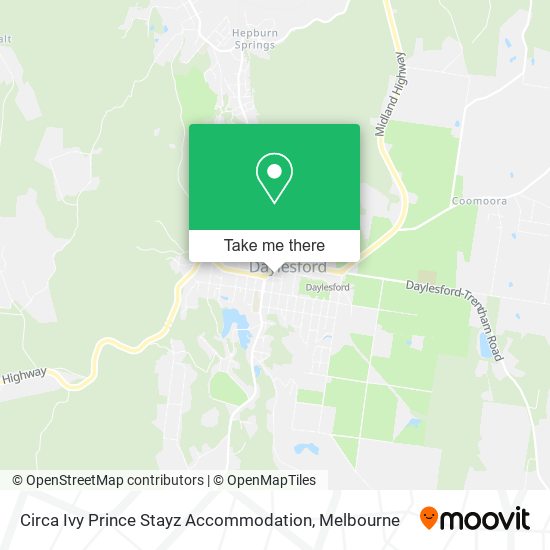 Circa Ivy Prince Stayz Accommodation map