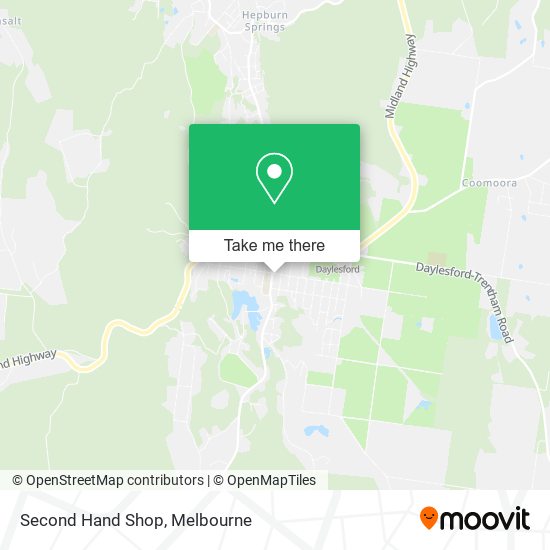 Second Hand Shop map