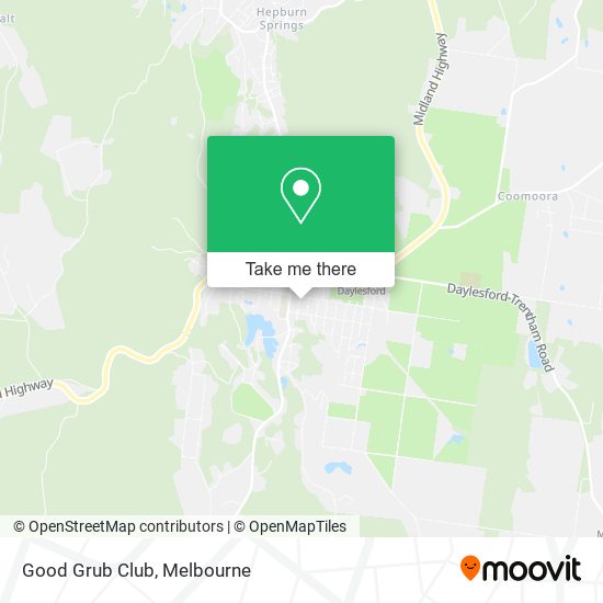 Good Grub Club map