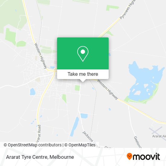 Ararat Tyre Centre map