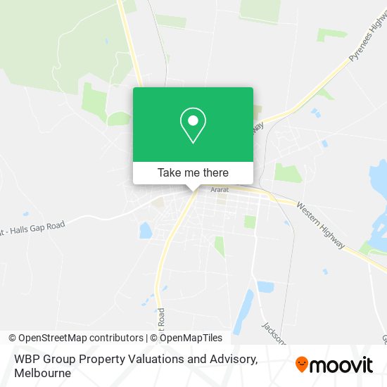 WBP Group Property Valuations and Advisory map