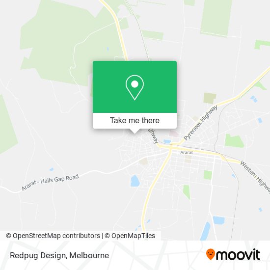 Redpug Design map