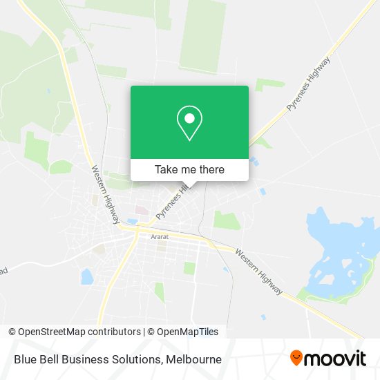 Blue Bell Business Solutions map