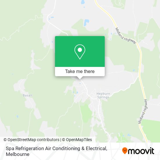 Spa Refrigeration Air Conditioning & Electrical map