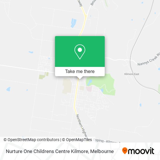 Nurture One Childrens Centre Kilmore map