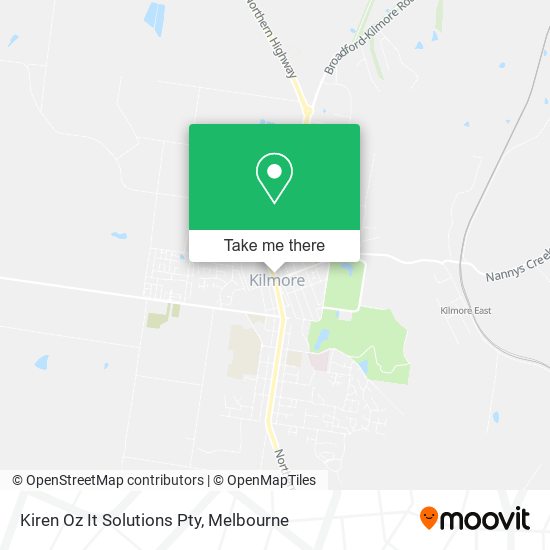 Kiren Oz It Solutions Pty map