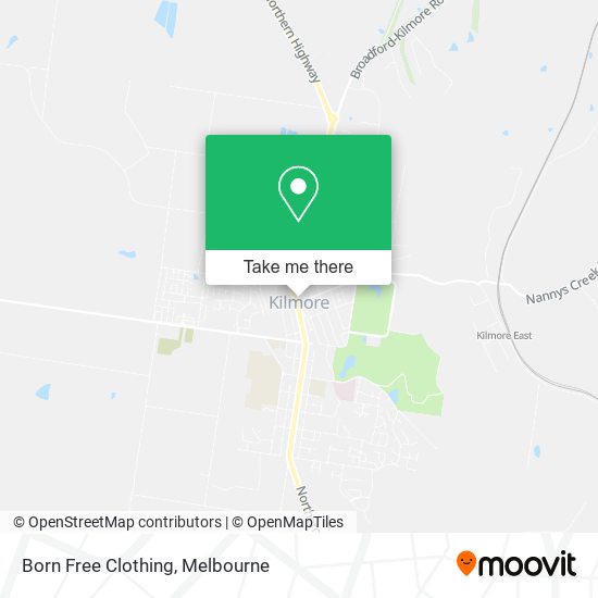 Born Free Clothing map