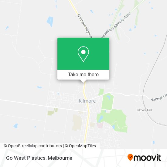 Go West Plastics map