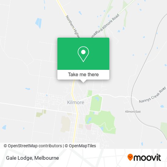 Gale Lodge map