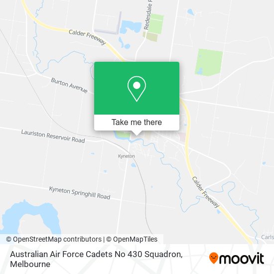 Australian Air Force Cadets No 430 Squadron map