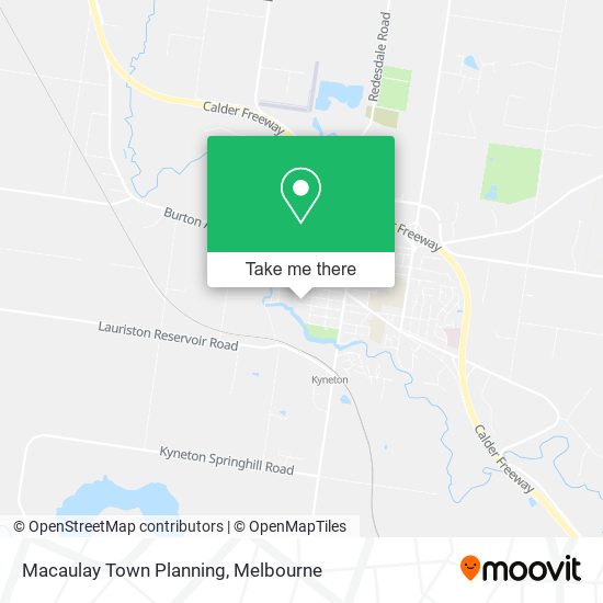 Macaulay Town Planning map
