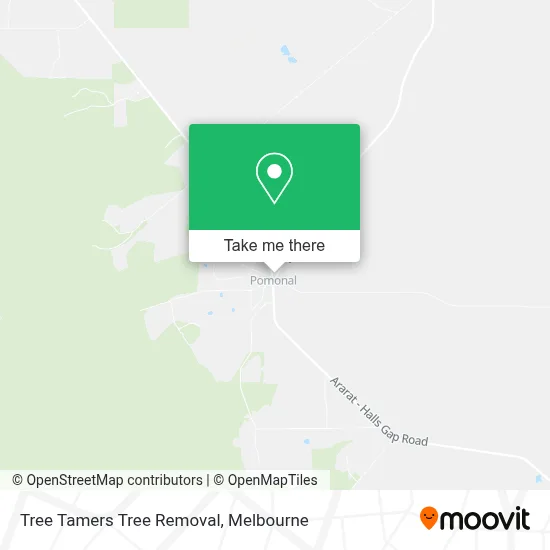 Mapa Tree Tamers Tree Removal