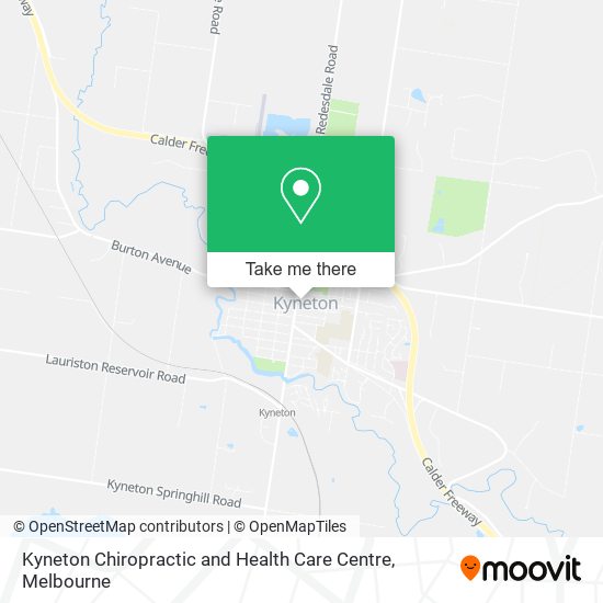 Kyneton Chiropractic and Health Care Centre map