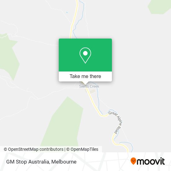 GM Stop Australia map
