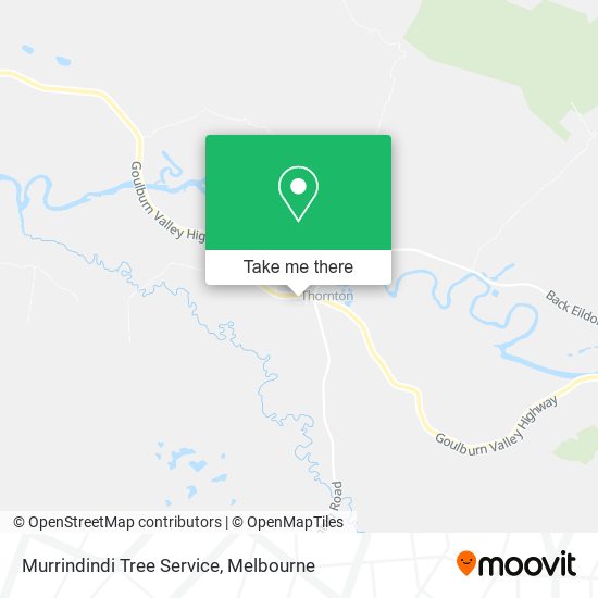 Mapa Murrindindi Tree Service