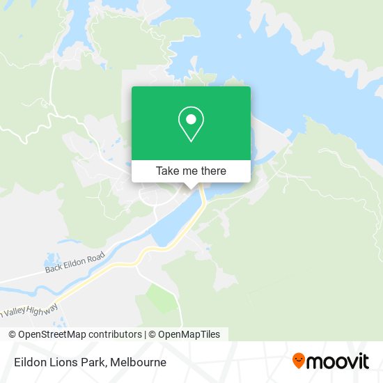 Eildon Lions Park map