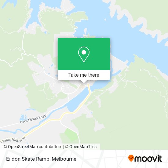 Eildon Skate Ramp map