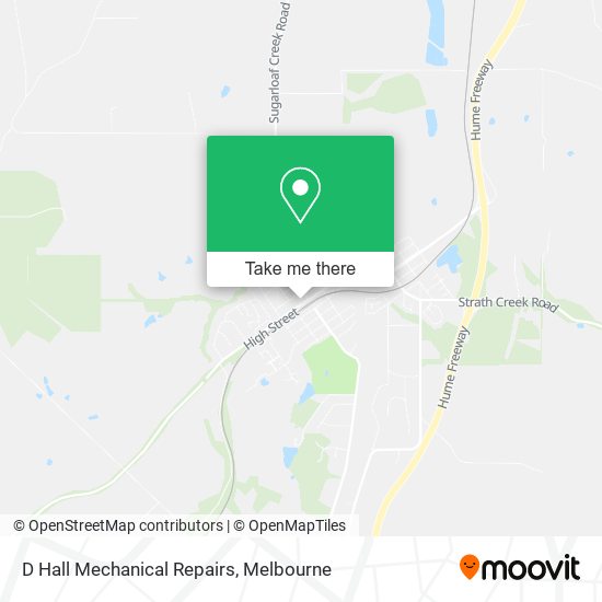 D Hall Mechanical Repairs map