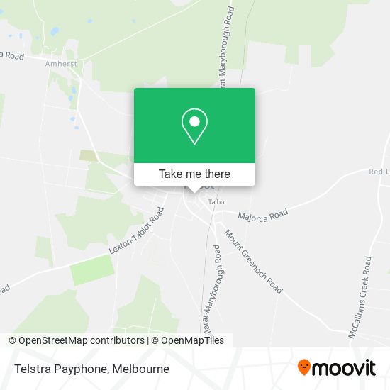 Telstra Payphone map