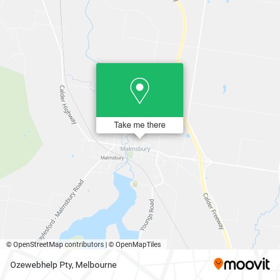 Ozewebhelp Pty map