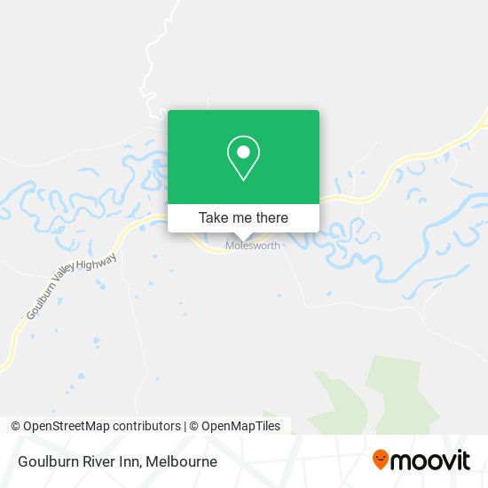 Goulburn River Inn map