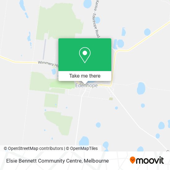 Elsie Bennett Community Centre map